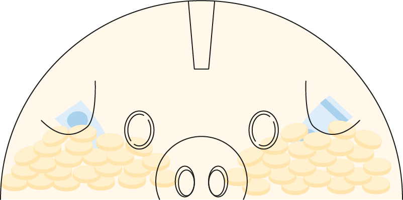撲滿插圖
