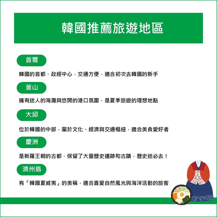 韓國旅遊地點推薦